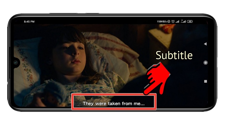 How do you permanently attach subtitles to a movie?